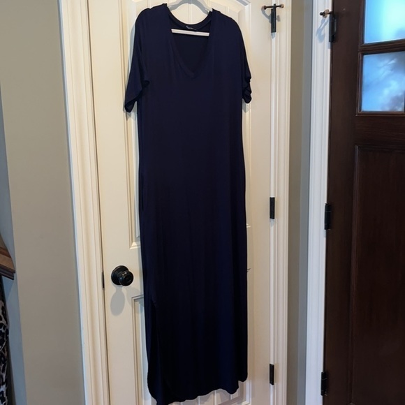 BUNDLE of two V-neck Long soft casual maxi dresses size XXL - Picture 9 of 15